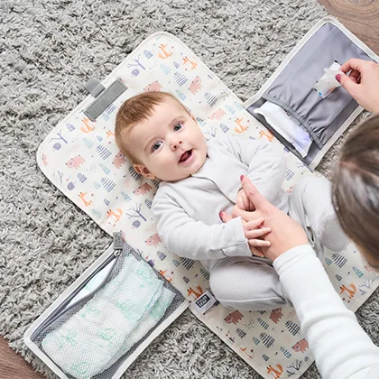 Polar Gear Foldable Baby Changing Mat Travel Storage Pockets