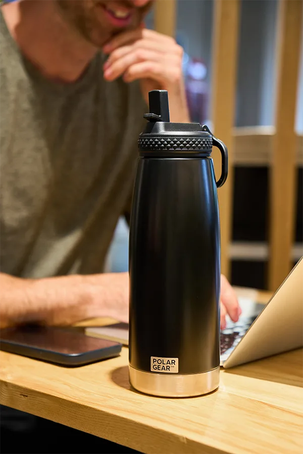 Polar Gear Stainless Steel Water Bottle Vacuum Insulated Flask Leakproof 930ml
